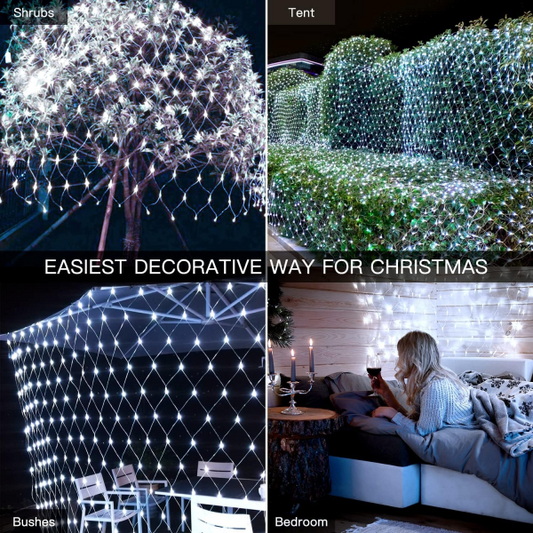 SurtiWala.pk™ - 1 Pc Wedding Led Net Mesh String Lights