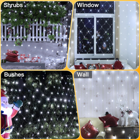 SurtiWala.pk™ - 1 Pc Wedding Led Net Mesh String Lights