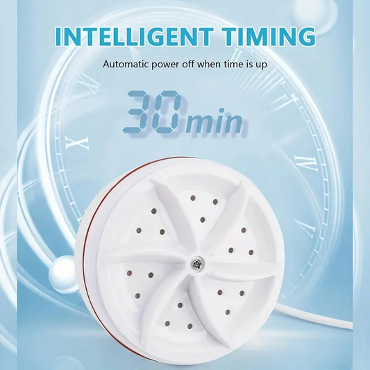 SurtiWala.pk™ - Mini Washing Machine USB Ultrasonic Rotating Turbine