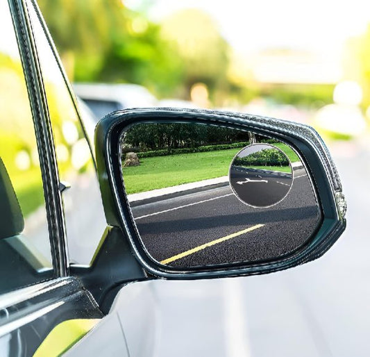 SurtiWala.pk™ - 2 Pcs Car Blind Spot Side Mirror Wide-angle 360