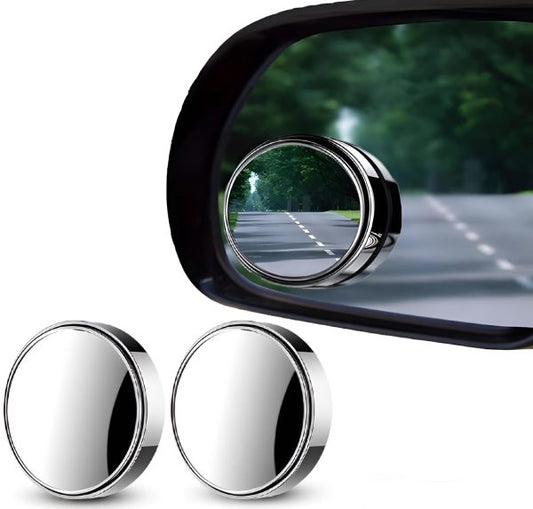 SurtiWala.pk™ - 2 Pcs Car Blind Spot Side Mirror Wide-angle 360