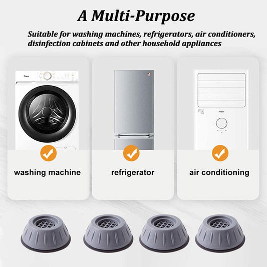 SurtiWala.pk™ - Pack Of 4 – Washing Machine Feet Round Pads