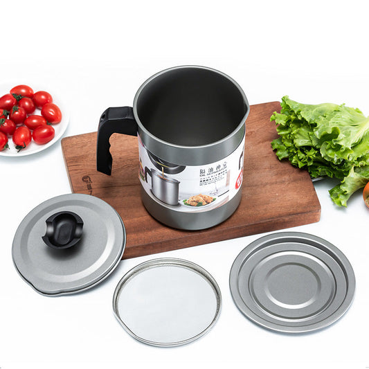 SurtiWala.pk™ - Stainless Steel Oil Filter Pot