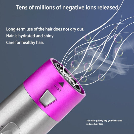 SurtiWala.pk™ - 5-in-1 Hair Dryer, Hot Air Blower Styler & Volumizer 5 in 1 Hair Brush,Negative Ion Ceramic Blow Dryer Brush for Women