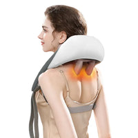 Surtiwala.pk™ -  5D Neck & Shoulder Massager with Heat – Deep Tissue Shiatsu Back and Neck Pain Relief Pillow