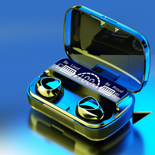 SurtiWala.pk™ - M10 Wireless Earbuds with portable power bank.