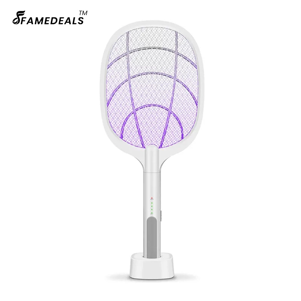 SurtiWala.pk™ - 2-In-1 Rechargeable Fly Mosquito Kiler Racket
