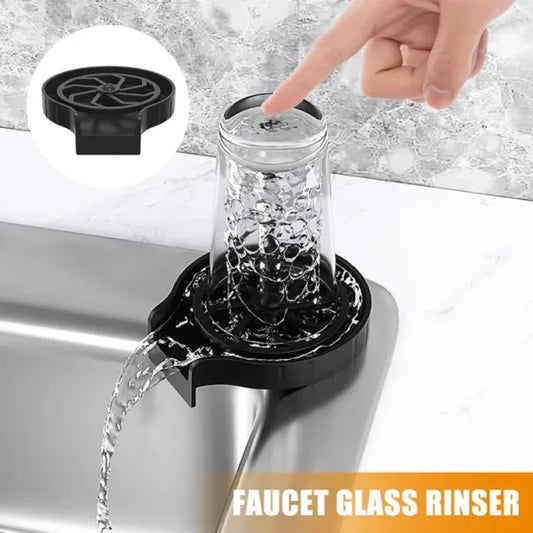 SurtiWala.pk™ - High Pressure Faucet Glass/Cup Rinser Automatic Washer Bar