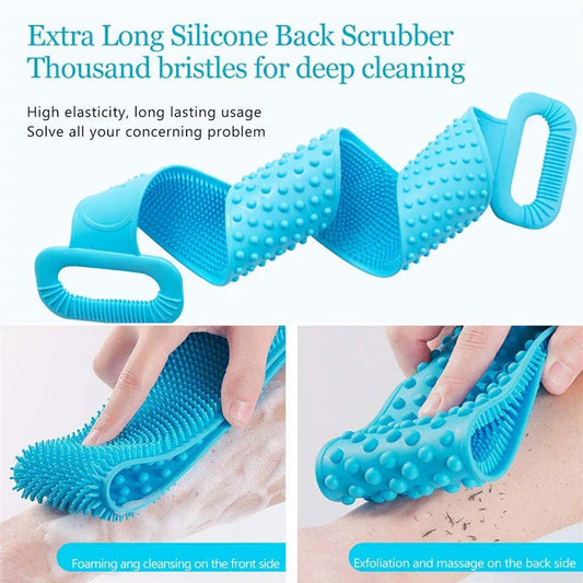 SurtiWala.pk™ - Exfoliating Body Silicone Brush Scrub