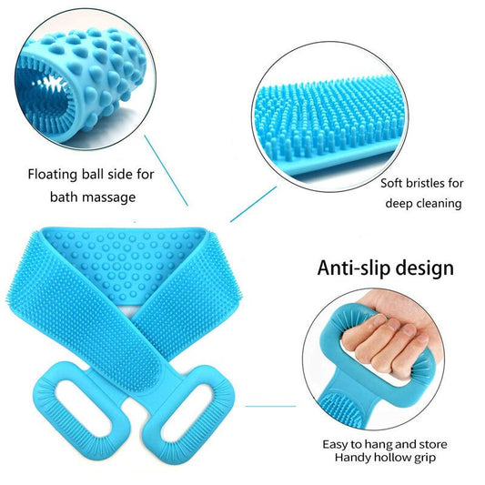 SurtiWala.pk™ - Exfoliating Body Silicone Brush Scrub