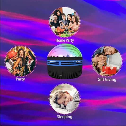 SurtiWala.pk™ - Led Starry Galaxy Projector Night Light Gift Light ( With Remote )