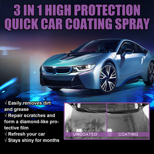 SurtiWala.pk™ - 3 In 1 High Protection Quick Car Coating Spray (100 Ml)