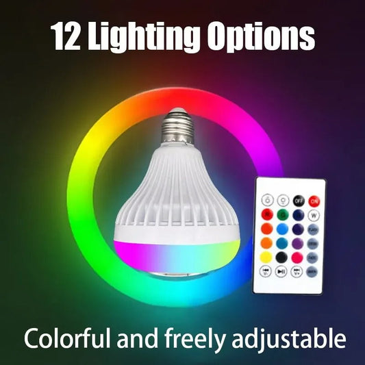 SurtiWala.pk™ - Smart Led Light Bulb With Built-in Bluetooth Speaker