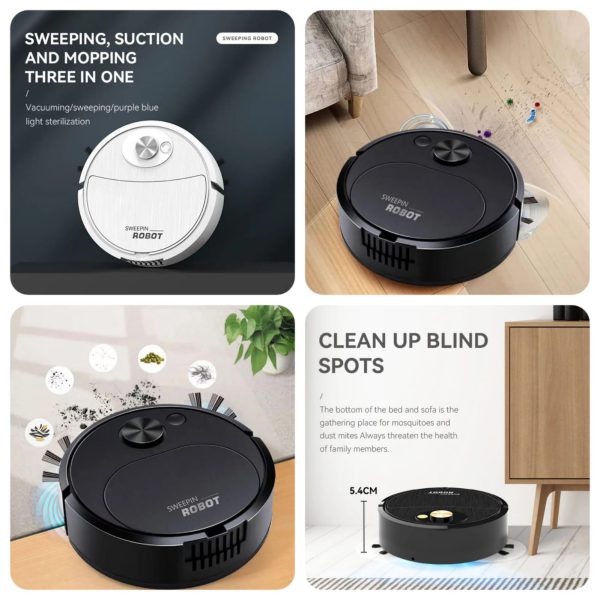 SurtiWala.pk™ - Portable Mini Wireless Smart Sweeping Robot