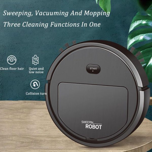 SurtiWala.pk™ - Portable Mini Wireless Smart Sweeping Robot