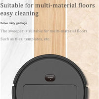SurtiWala.pk™ - Portable Mini Wireless Smart Sweeping Robot