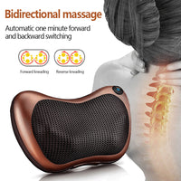 SurtiWala.pk™ - 5-in-1 Pillow Shiatsu Massager For Home And Car