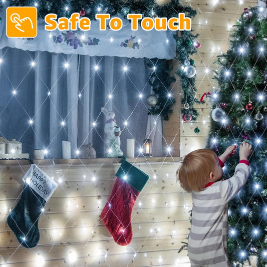 SurtiWala.pk™ - 1 Pc Wedding Led Net Mesh String Lights