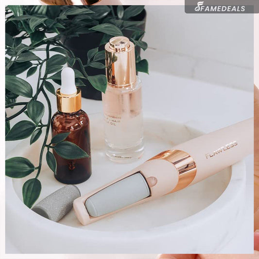 SurtiWala.pk™ - Finishing Touch Flawless Pedi Electronic Tool File and Callus Remover, Pedicure