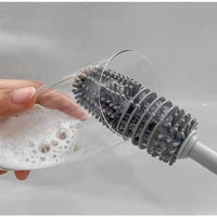 SurtiWala.pk™ - Long Handle Silicone Cleansing Brush (PACK OF 2)