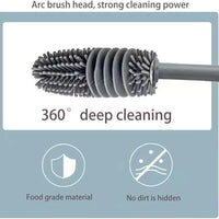 SurtiWala.pk™ - Long Handle Silicone Cleansing Brush (PACK OF 2)