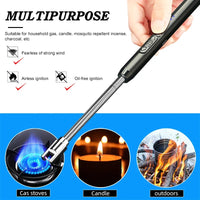 SurtiWala.pk™ - Windproof Electric Rechargeable Lighter With Flexible Neck