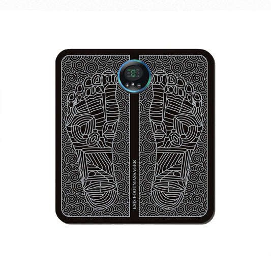 SurtiWala.pk™ - EMS Foot Massager Pad Portable Foldable Massage Mat Muscle Stimulation Improve Blood Circulation Relief Pain Relax Feet