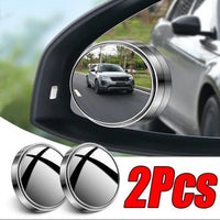 SurtiWala.pk™ - 2 Pcs Car Blind Spot Side Mirror Wide-angle 360