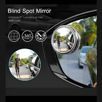 SurtiWala.pk™ - 2 Pcs Car Blind Spot Side Mirror Wide-angle 360