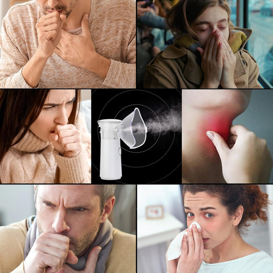 SurtiWala.pk™ - Portable Mesh Nebulizer For Kids & Adults