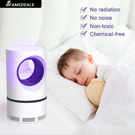 SurtiWala.pk™ - USB Powered Led Mosquito Killer Lamp - Big Size