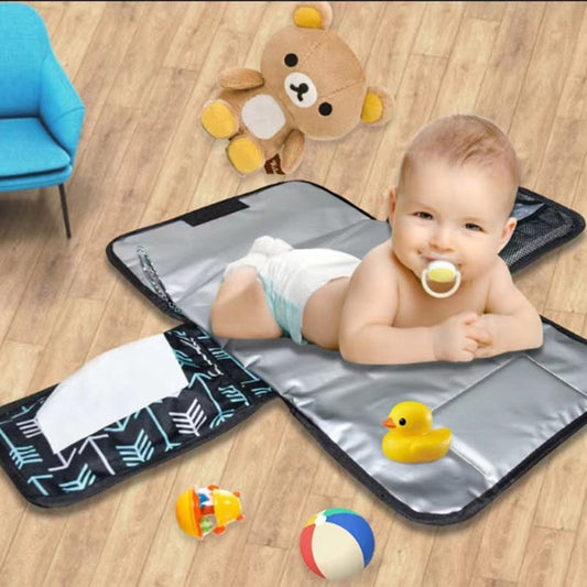 SurtiWala.pk™ - Foldable Baby Diaper Changing Pad Waterproof