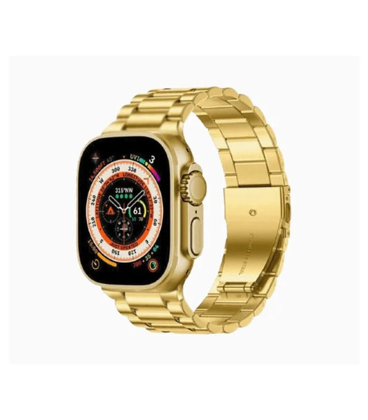 SurtiWala.pk™ - G9 Ultra Pro Smart Watch (Golden Edition) ⌚ – 3 Straps