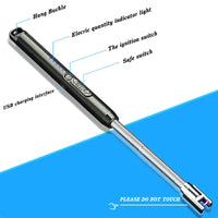SurtiWala.pk™ - Windproof Electric Rechargeable Lighter With Flexible Neck