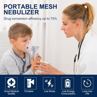SurtiWala.pk™ - Portable Mesh Nebulizer For Kids & Adults
