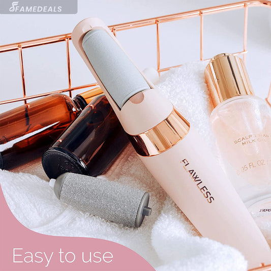 SurtiWala.pk™ - Finishing Touch Flawless Pedi Electronic Tool File and Callus Remover, Pedicure