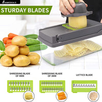 SurtiWala.pk™ - 12 in 1 Pro Vegetable Chopper/Dicer