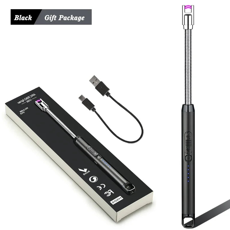 SurtiWala.pk™ - Windproof Electric Rechargeable Lighter With Flexible Neck