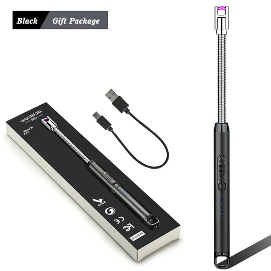 SurtiWala.pk™ - Windproof Electric Rechargeable Lighter With Flexible Neck