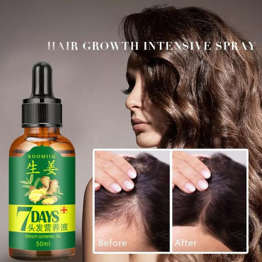 SurtiWala.pk™ - Ginger Germinal Oil Hair Nutrient Solution Hair Growth (30ml) - 50% OFF