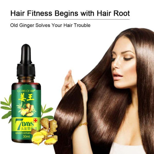 SurtiWala.pk™ - Ginger Germinal Oil Hair Nutrient Solution Hair Growth (30ml) - 50% OFF