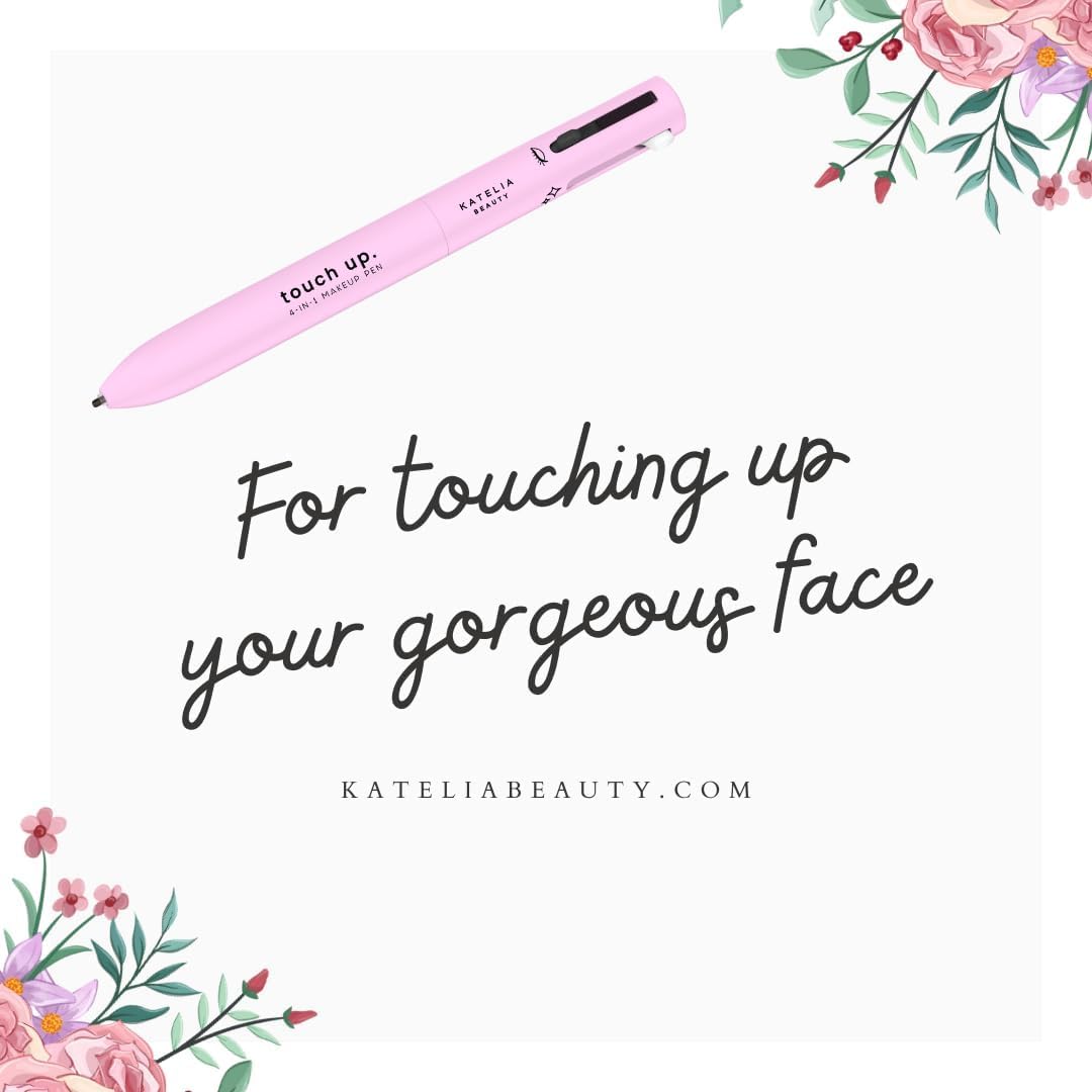 SurtiWala.pk™ - 4-In-1 Makeup Pen Touch-Up Pen Makeup Eyebrow Pencil Waterproof 4 Colors Multi-Function Makeup Beauty Pen