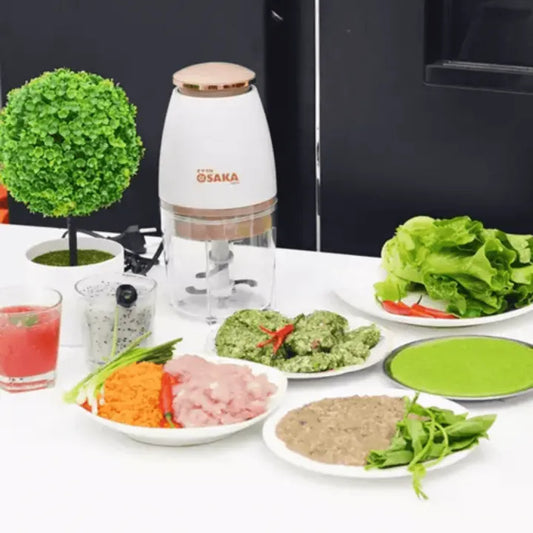 Surtiwala.pk™ - Osaka 1 Liter Electric Food Chopper 4 Blades