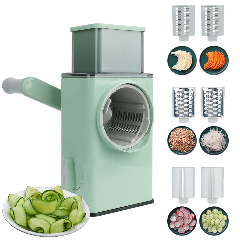 SurtiWala.pk™ - 3 in 1 Rotary Vegetable Slicer - Big Size