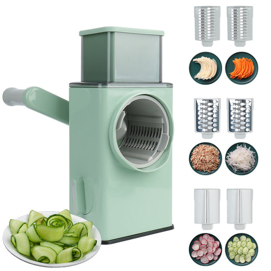 SurtiWala.pk™ - 3 in 1 Rotary Vegetable Slicer - Big Size