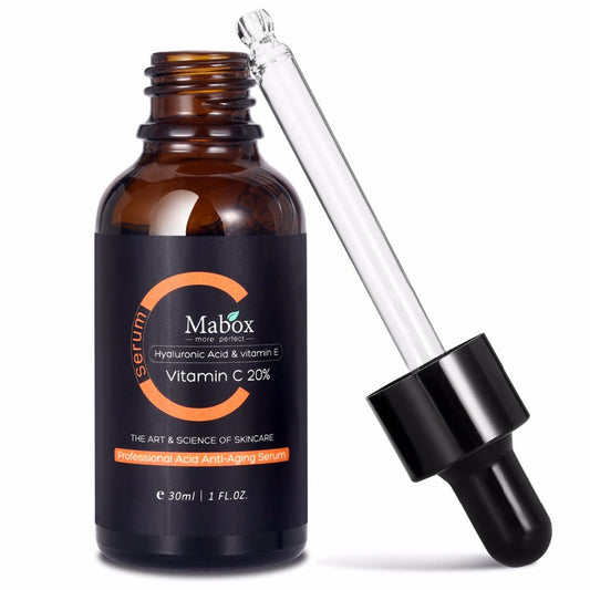 SurtiWala.pk™ - Mabox Vitamin C Serum 30ml , Acne Clarifying Anti-Aging Whitening Anti-Wrinkle