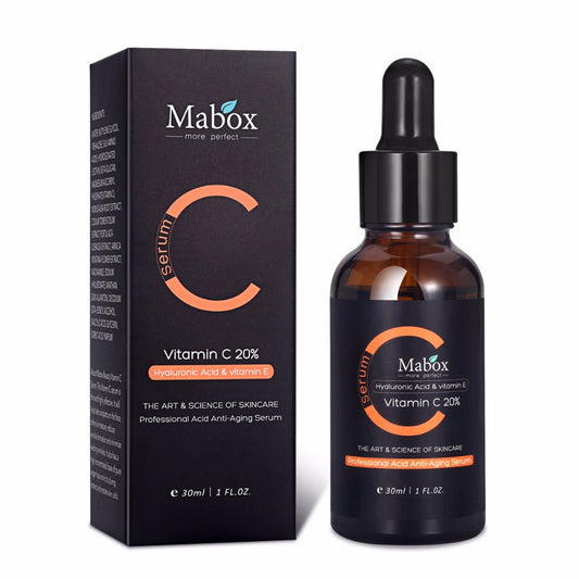 SurtiWala.pk™ - Mabox Vitamin C Serum 30ml , Acne Clarifying Anti-Aging Whitening Anti-Wrinkle
