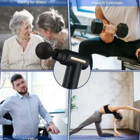 Surtiwala.pk™ – 5-in-1 Deep Tissue Massage Gun