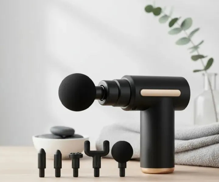 Surtiwala.pk™ – 5-in-1 Deep Tissue Massage Gun