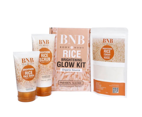 SurtiWala.pk™ - Bnb Whitening Rice Organic Glow Kit